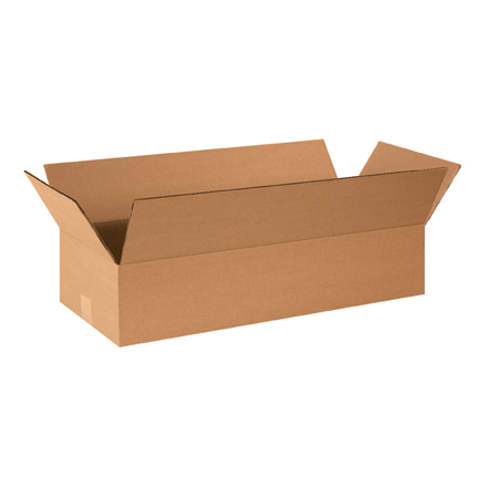 26 x 10 x 4" Flat Corrugated Boxes