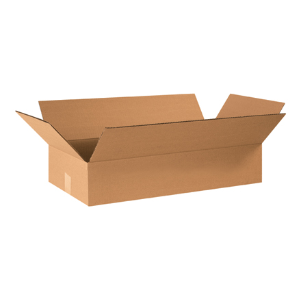 24 x 12 x 4" Flat Corrugated Boxes