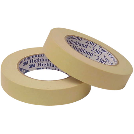 1 <span class='fraction'>1/2</span>" x 60 yds. 3M Masking Tape 2307