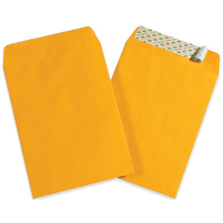 9 x 12" Kraft Self-Seal Envelopes