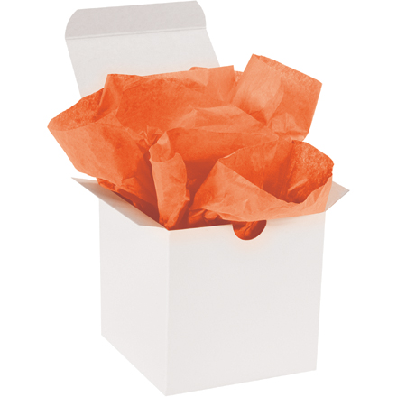 20 x 30" Orange Gift Grade Tissue Paper