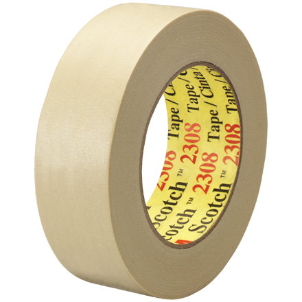 1 <span class='fraction'>1/2</span>" x 60 yds. (12 Pack) 3M<span class='tm'>™</span> 2308 Masking Tape