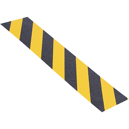 6" x 24" Black/Yellow Heavy Duty Tape Logic <span class='rtm'>®</span> Anti-Slip Treads